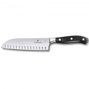 Нож кухонный Victorinox Grand MaÎtre сантоку черный 17 см 7.7323.17G