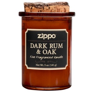 Ароматизированная свеча Zippo Dark Rum & Oak 70016