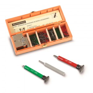 Набор для замены пружин в ножах Victorinox в деревянной коробке 9.6100