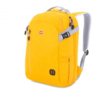 Рюкзак для путешествий с отделением для ноутбука SwissGear Grey Heather желтый 29л SA3555247416