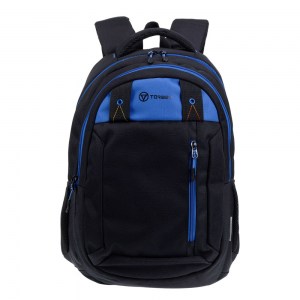 Рюкзак Torber школьный Class X черный/синий 17 л T5220-22-BLK-BLU